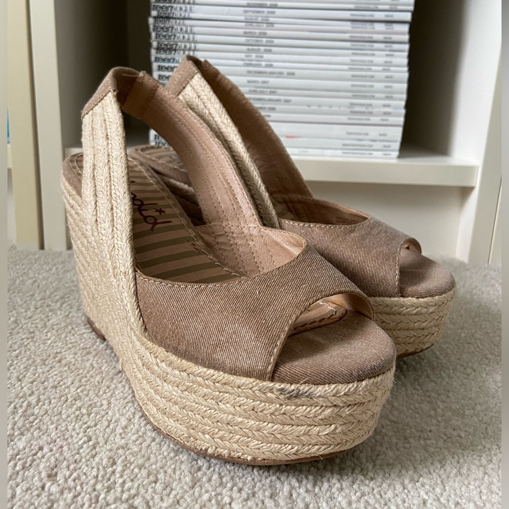 Splendid Espadrille Wedges Sandals